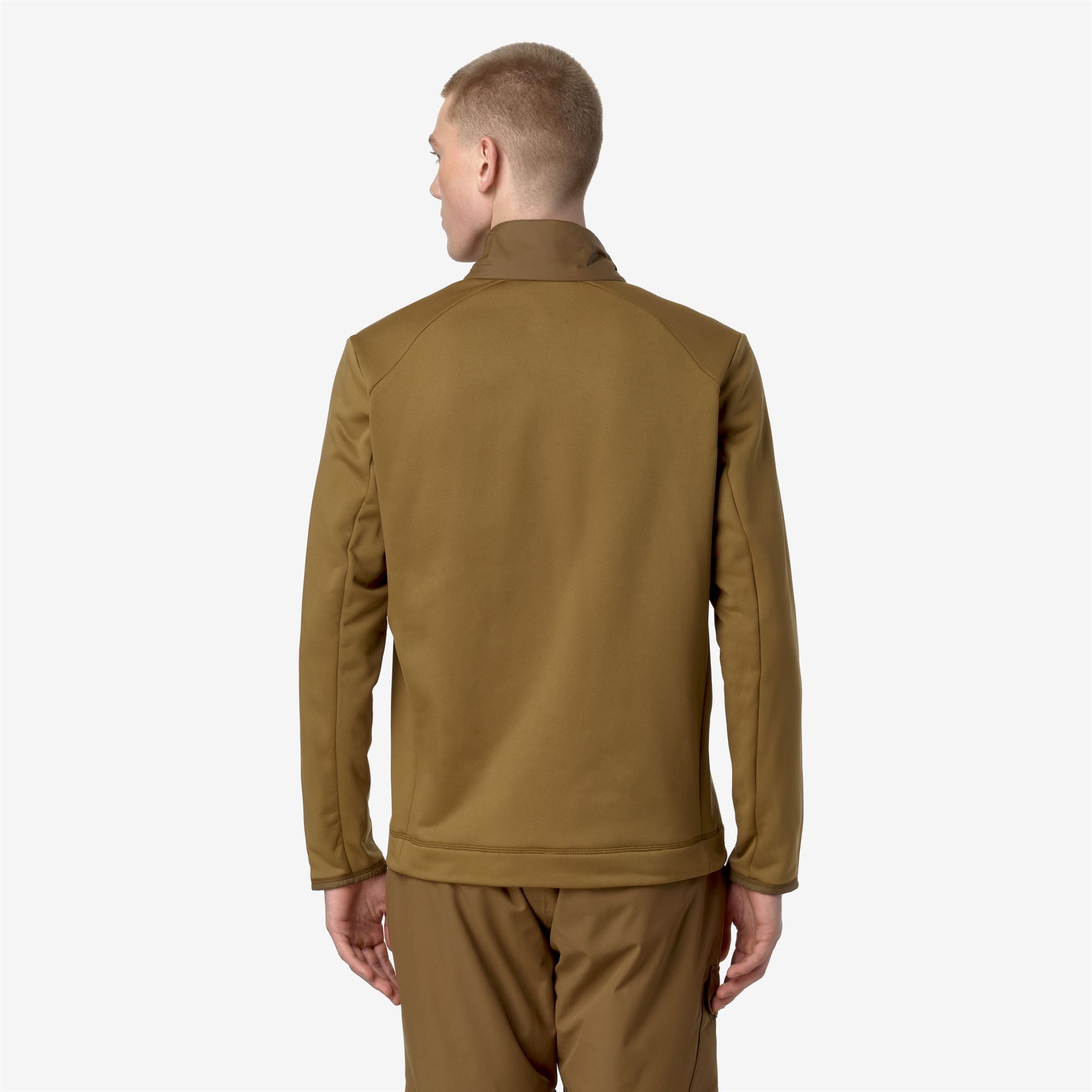 Fleece_MAN_LECREY_Jacket_Brown Corda - Commercial 6