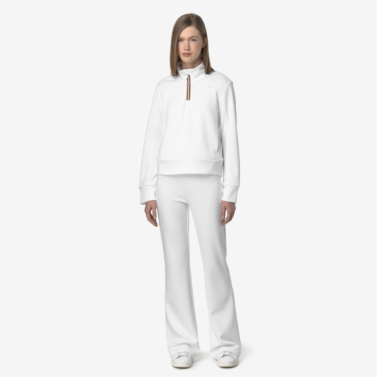 Pants_WOMAN_JENNY LIGHT SPACER_Sport Trousers_White - Commercial 4