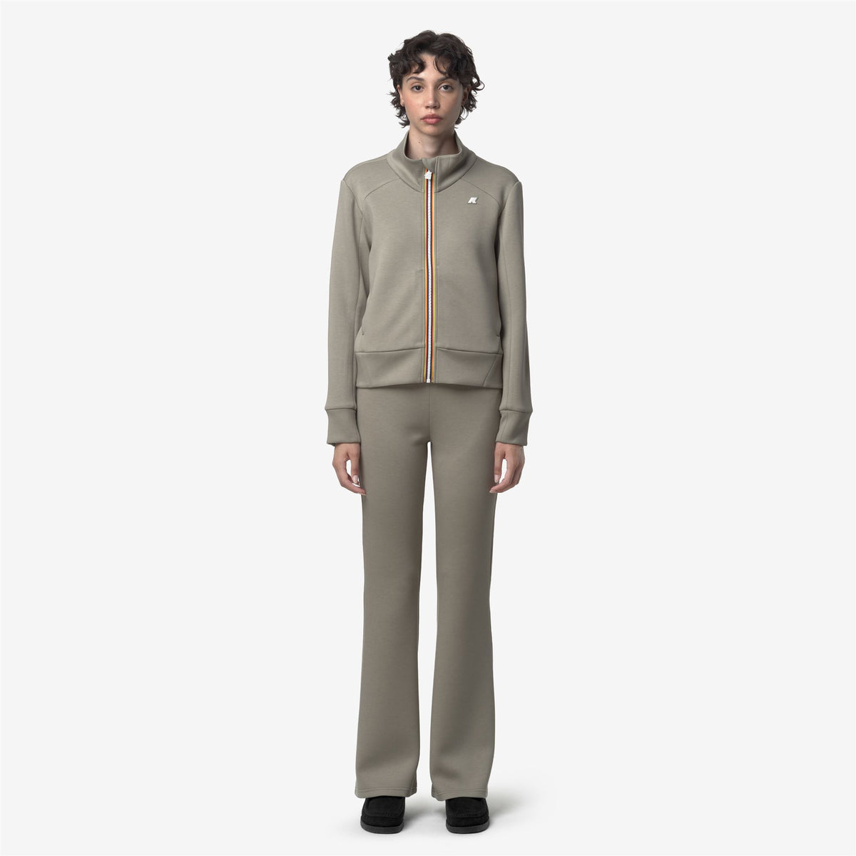 Pants_WOMAN_JENNY LIGHT SPACER_Sport Trousers_Green Oak - Commercial 4