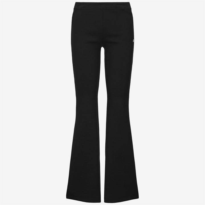 Pantaloni Sportivi Flare Donna Nero Grigio per Attività Ricreative Calde 1