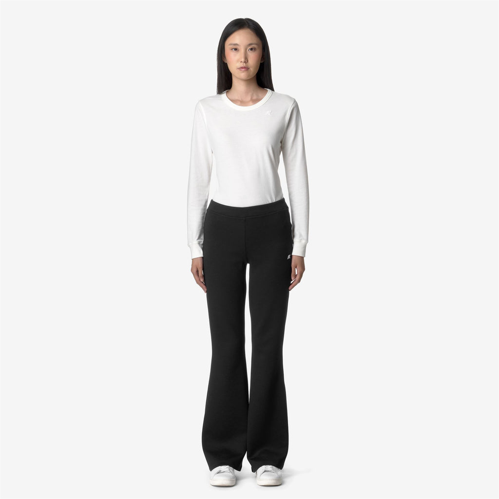Pants_WOMAN_JENNY LIGHT SPACER_Sport Trousers_Black Pure - Commercial 4