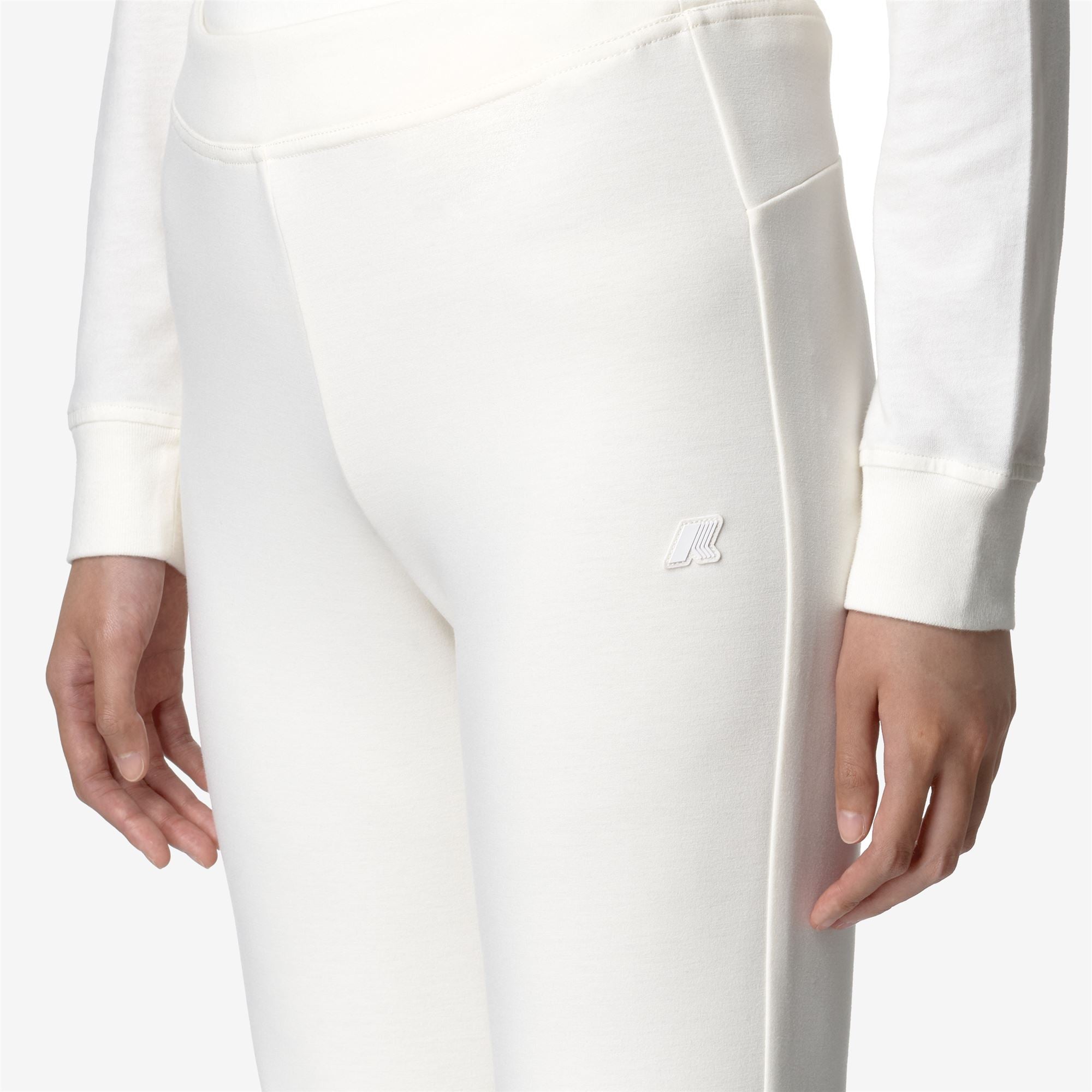 Pants_WOMAN_JENNY LIGHT SPACER_Sport Trousers_White Gardenia - Commercial 7