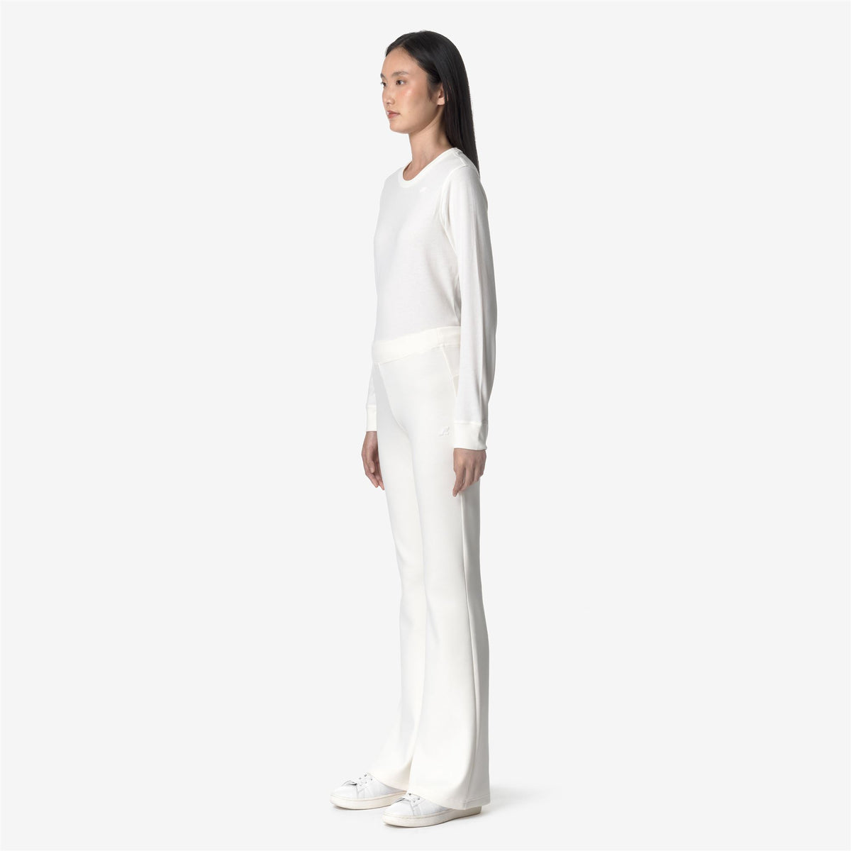 Pants_WOMAN_JENNY LIGHT SPACER_Sport Trousers_White Gardenia - Commercial 5