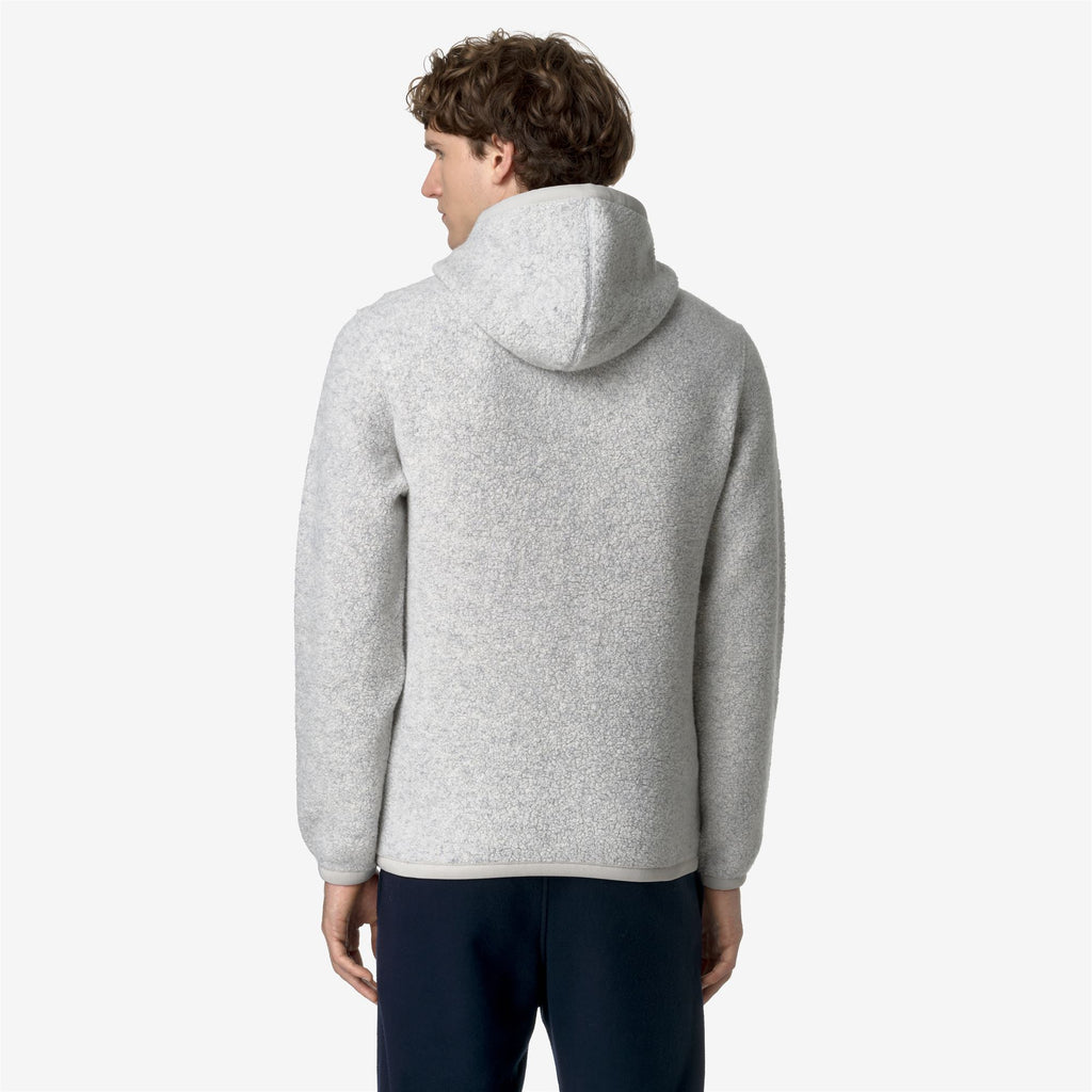 Fleece_MAN_ERNIE WOOL FLEECE_Pull Over_Lt grey mel - Grey Mid - Commercial 6