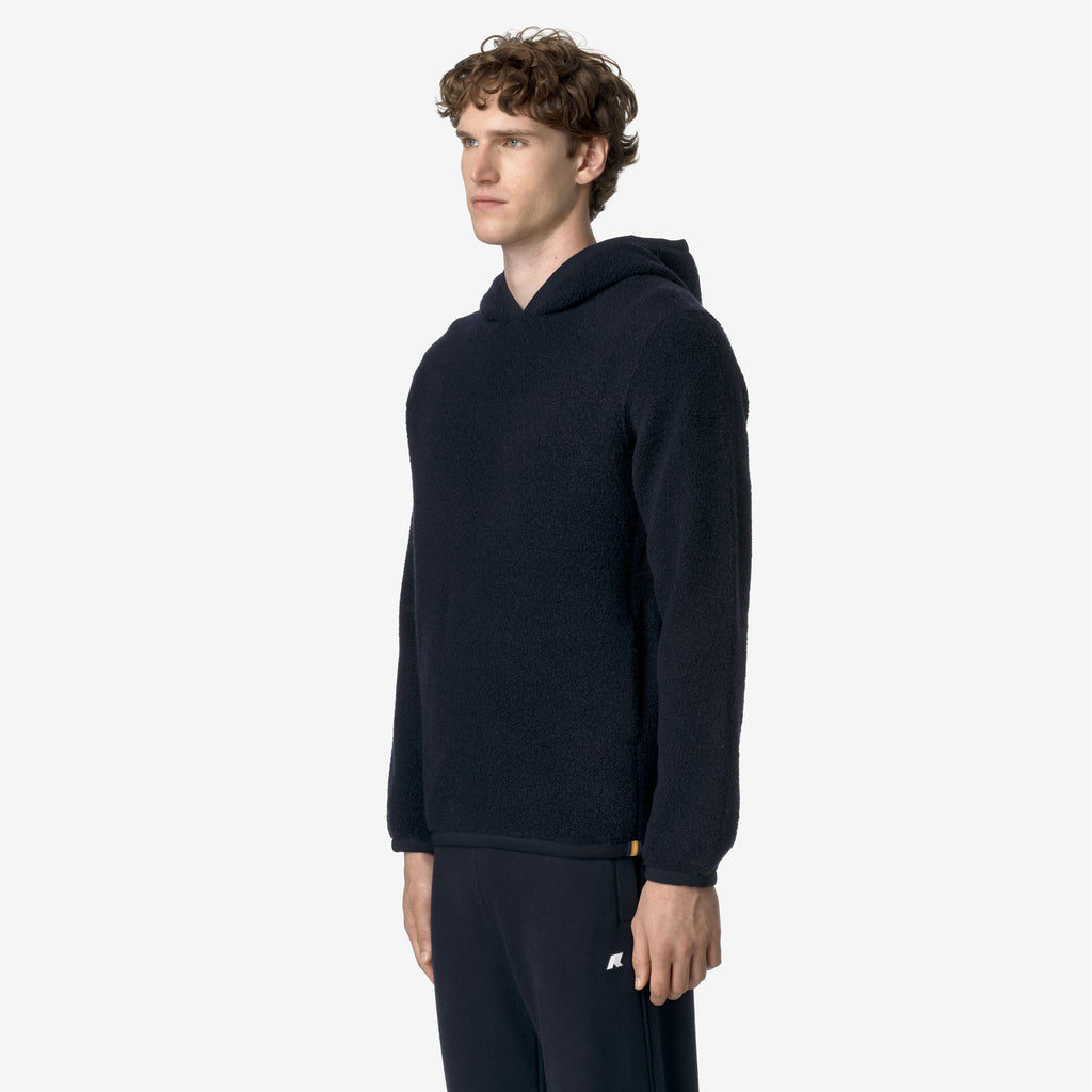 Fleece_MAN_ERNIE WOOL FLEECE_Pull Over_Blue Depth - Commercial 5