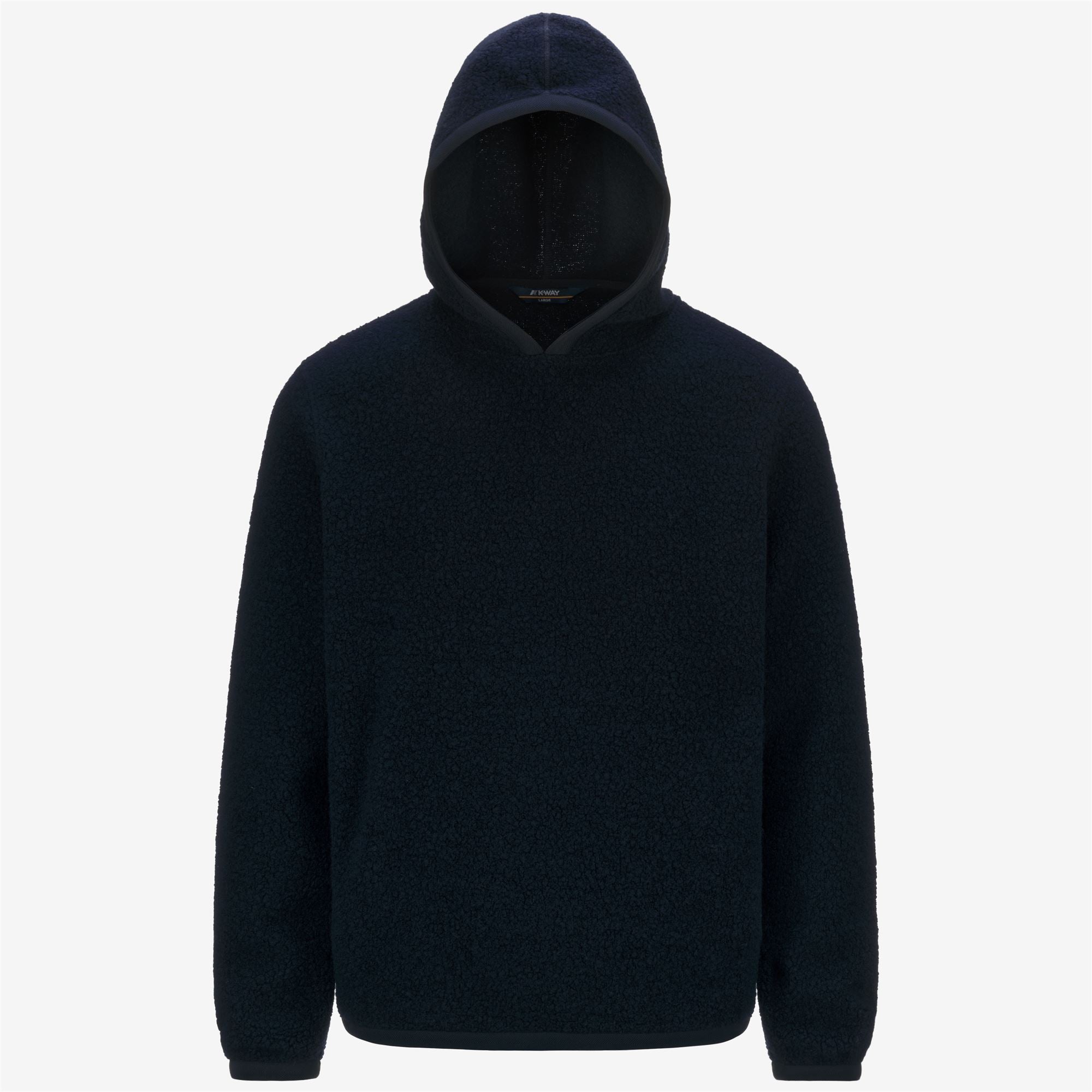 Fleece_MAN_ERNIE WOOL FLEECE_Pull Over_Blue Depth - Commercial 1