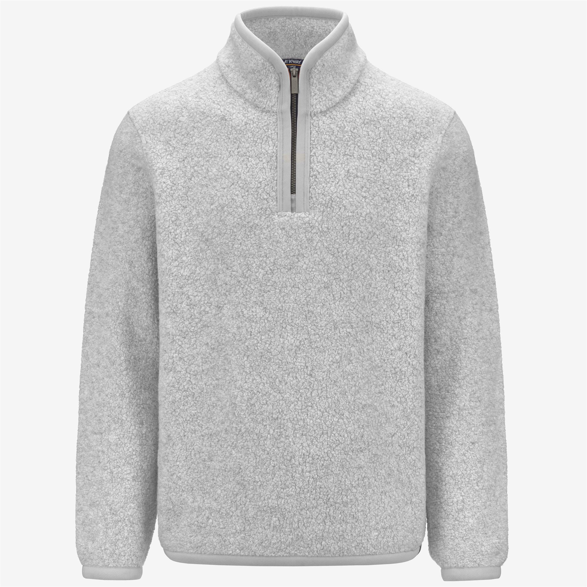 Fleece_MAN_ERN WOOL FLEECE_Pull Over_Lt grey mel - Grey Mid - Commercial 1