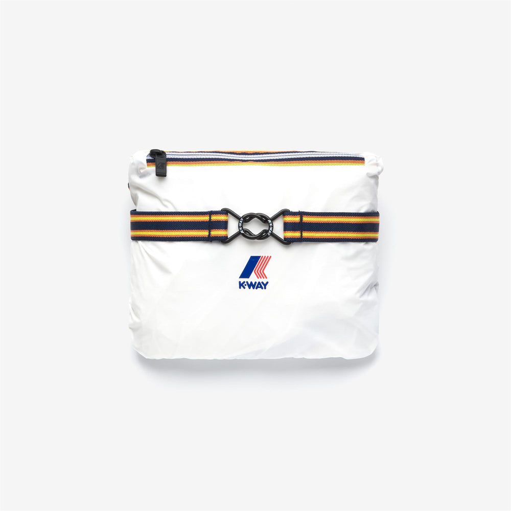 Grey White Unisex Packable Weather-Resistant Jacket 02