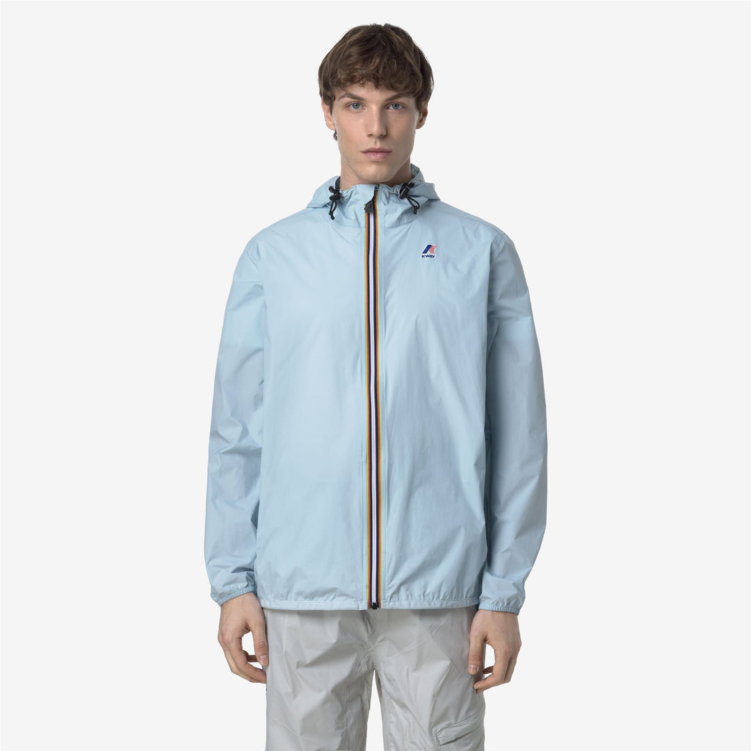 Giacca Unisex Ripiegabile Resistente Alle Intemperie Blu Baby main