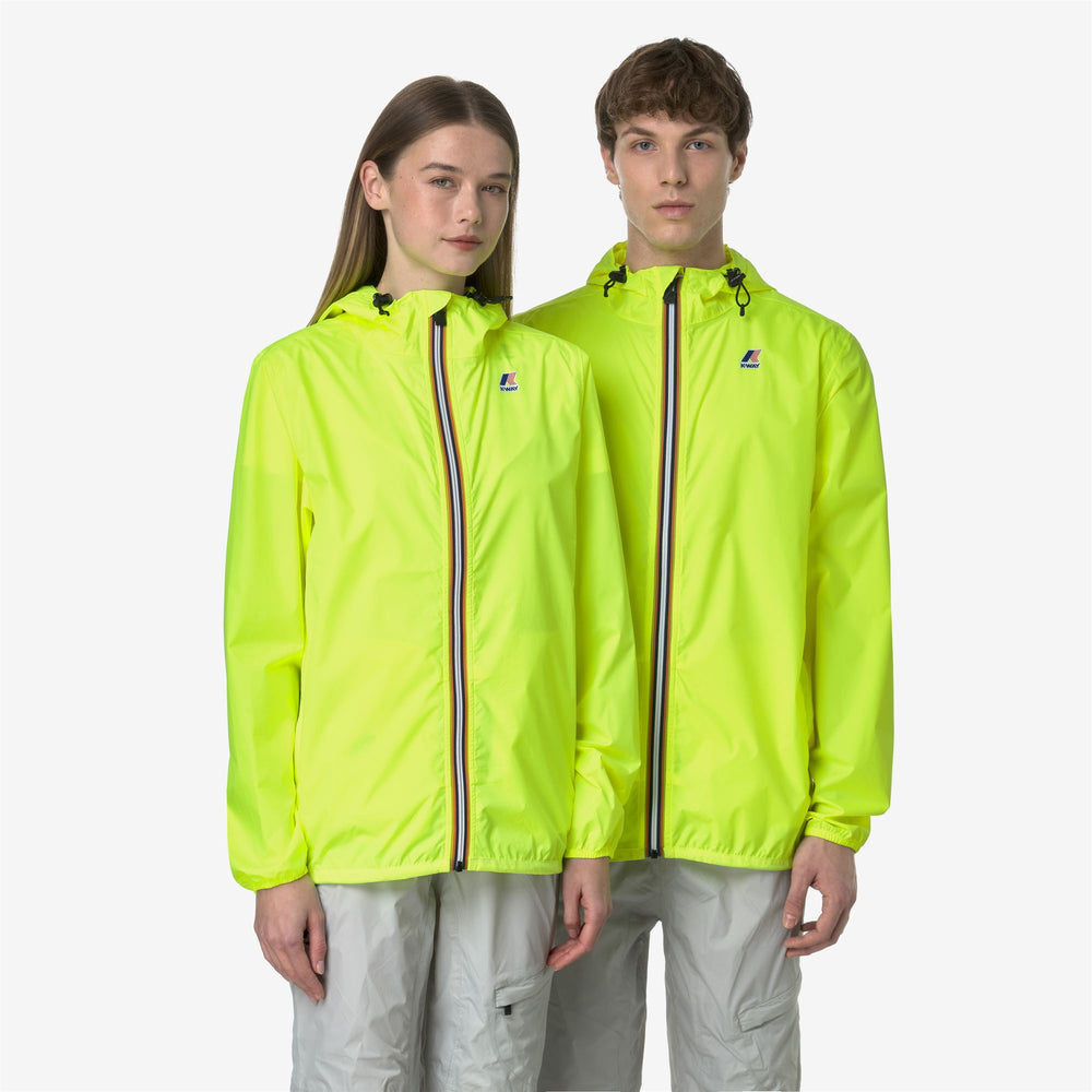 Yellow Unisex Packable Mid Jacket with Waterproof Features 02