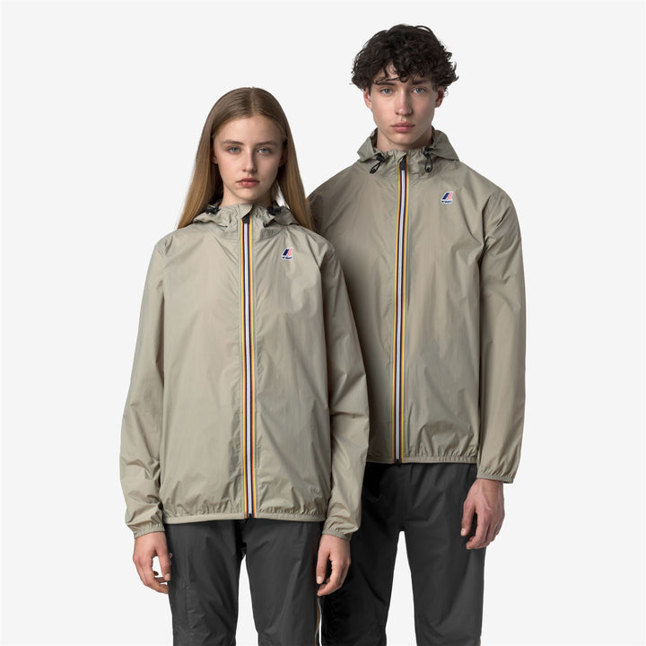 Green oak Unisex Packable Weather-resistant Jacket 3