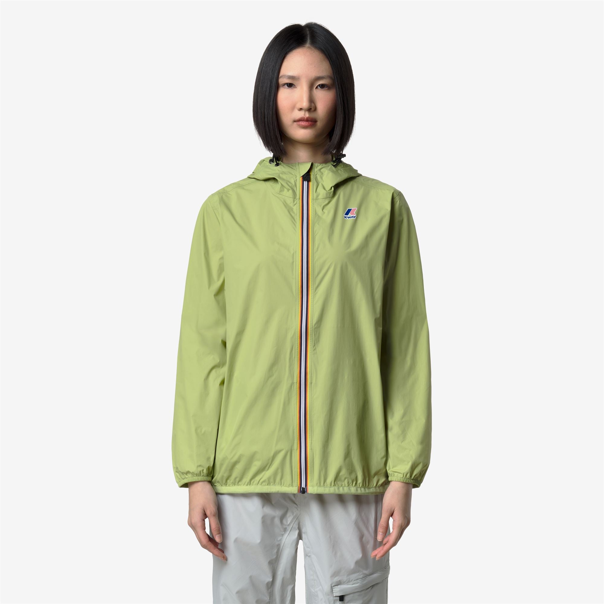 Jackets_UNISEX_LE VRAI 4.0 CLAUDE_Mid_Green Dk Lime - Commercial 4