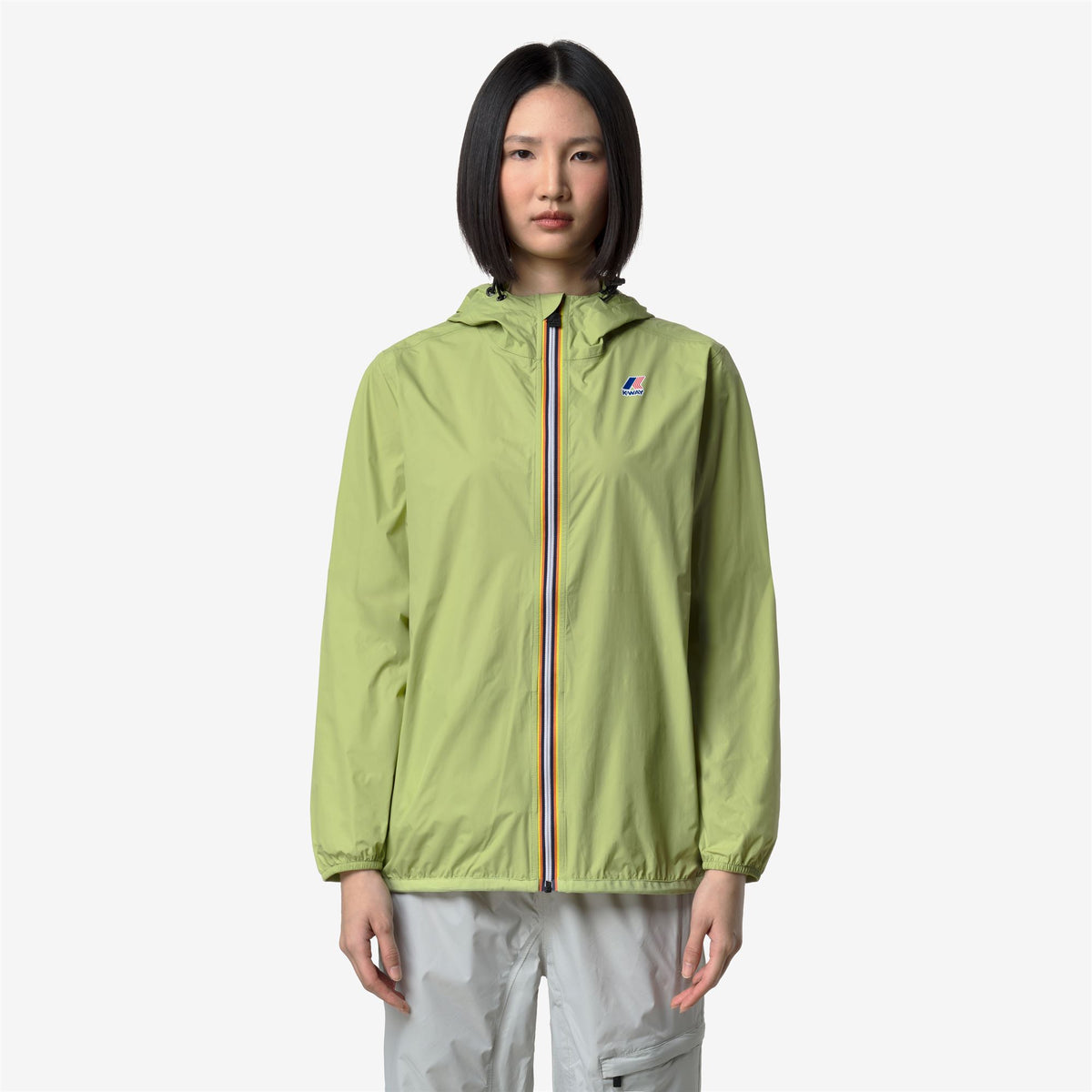 Jackets_UNISEX_LE VRAI 4.0 CLAUDE_Mid_Green Dk Lime - Commercial 4