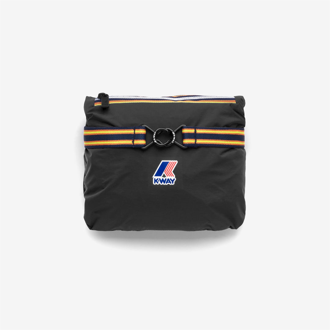 Giacca Unisex Ripiegabile Resistente Alle Intemperie Nero Grigio main