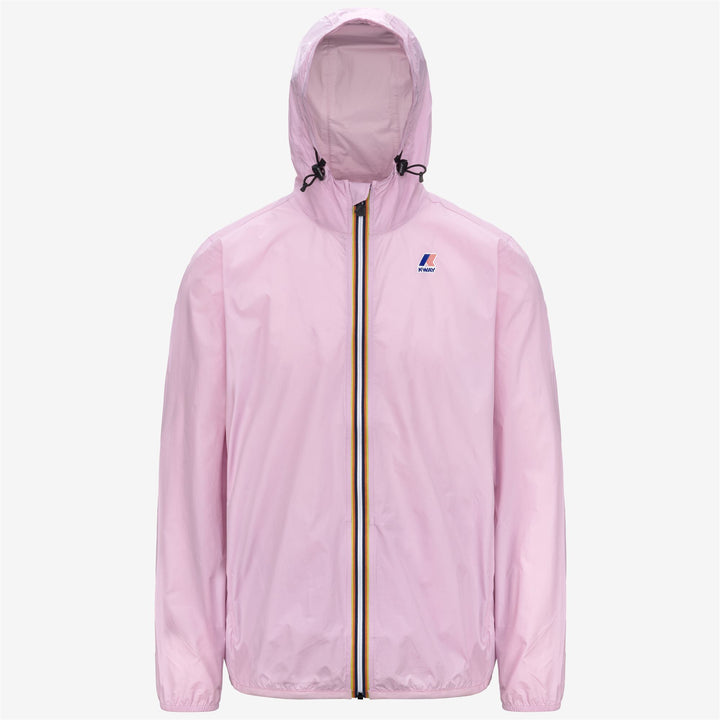 Chaqueta unisex plegable resistente al clima color lavanda rosa 1