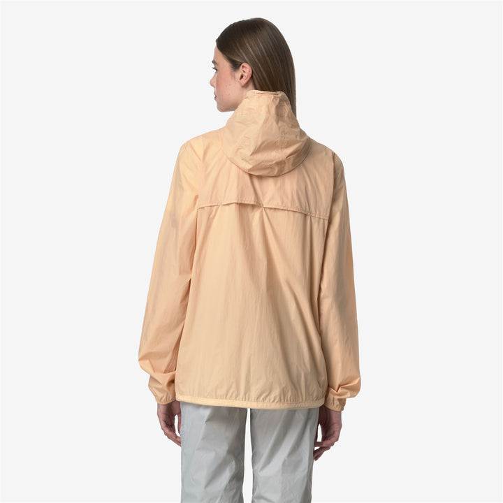 Chaqueta unisex plegable beige resistente a la intemperie 6