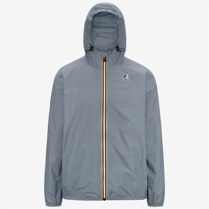 Giacca Unisex Pieghevole Resistente Alle Intemperie Blu Grigio 1