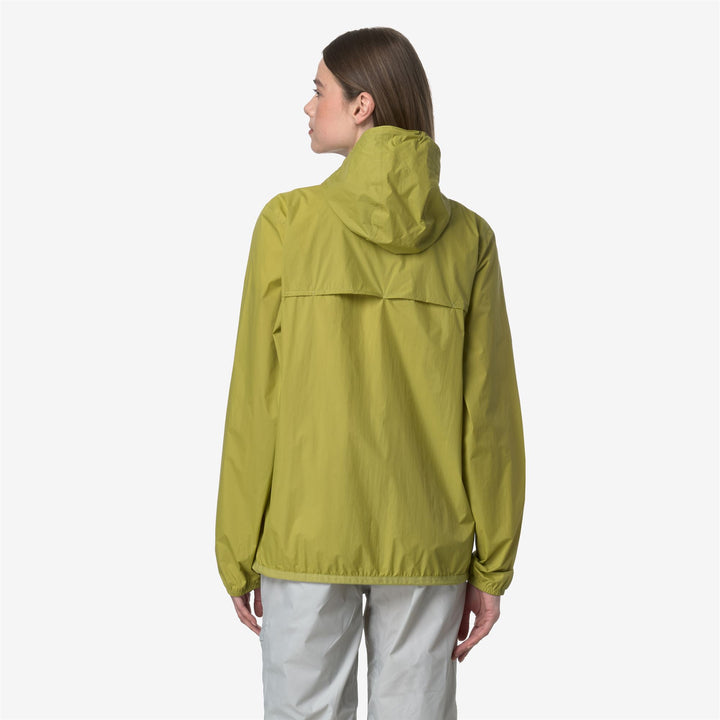 Chaqueta unisex plegable resistente al clima verde musgo 6