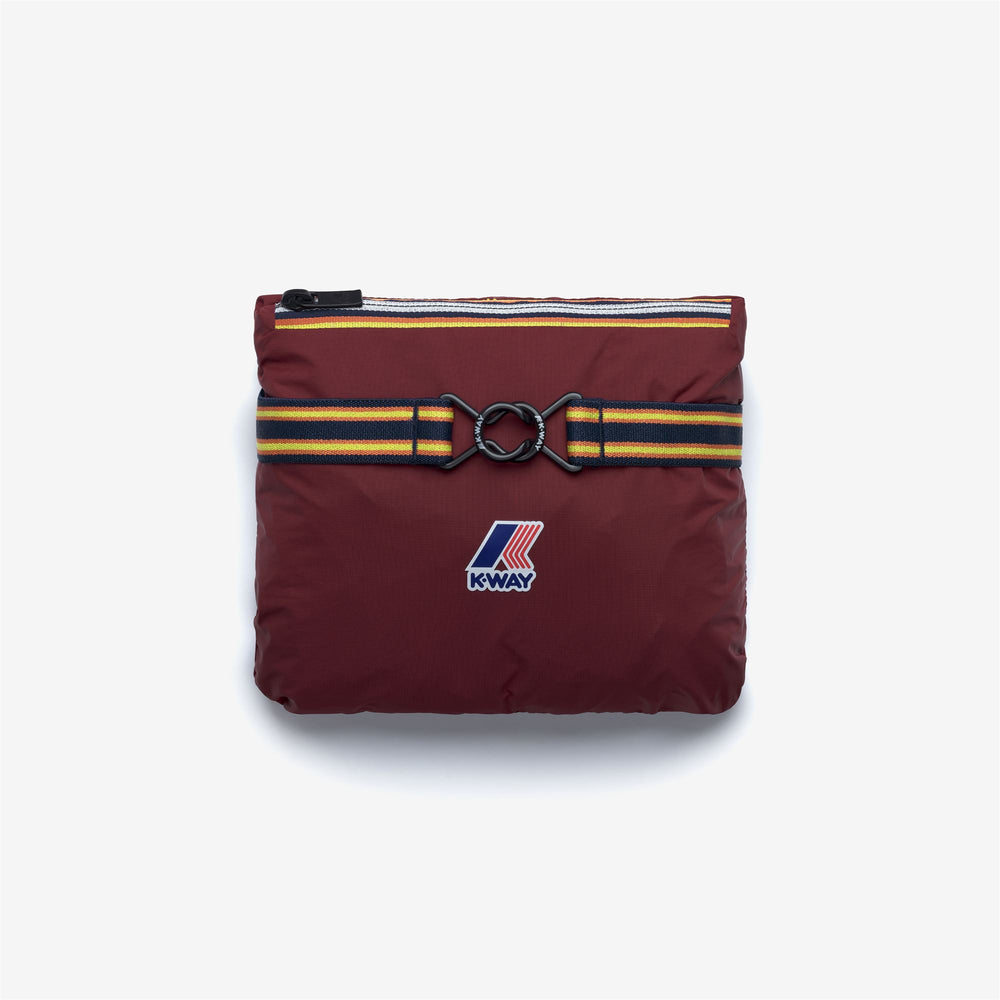 Chaqueta impermeable unisex roja K-Way Claude Mid 02