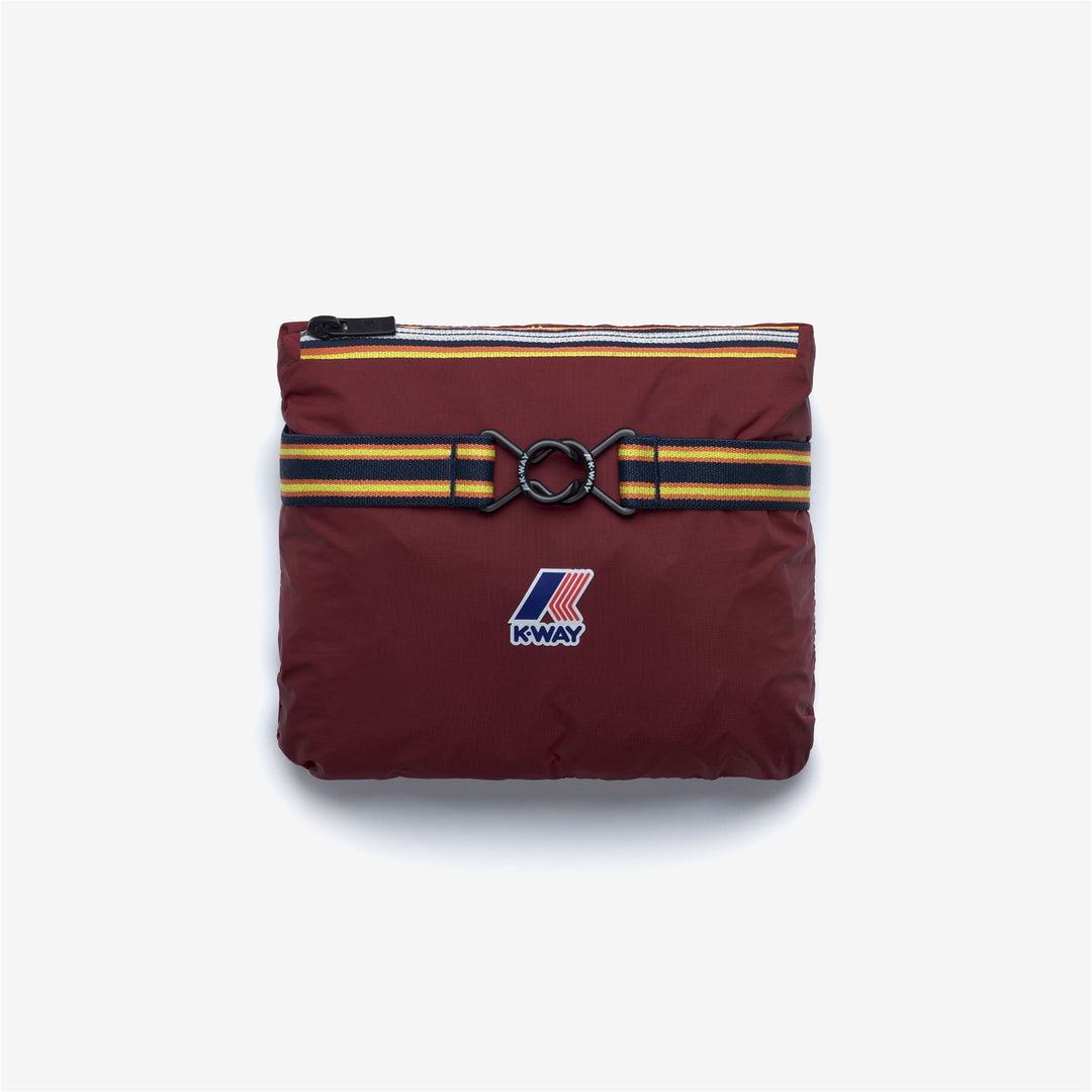 Chaqueta impermeable unisex roja K-Way Claude Mid main