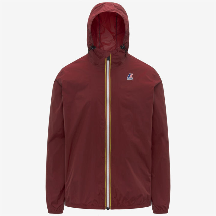 Chaqueta impermeable unisex roja K-Way Claude Mid 1