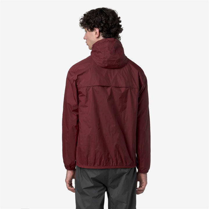 Chaqueta impermeable unisex roja K-Way Claude Mid 6