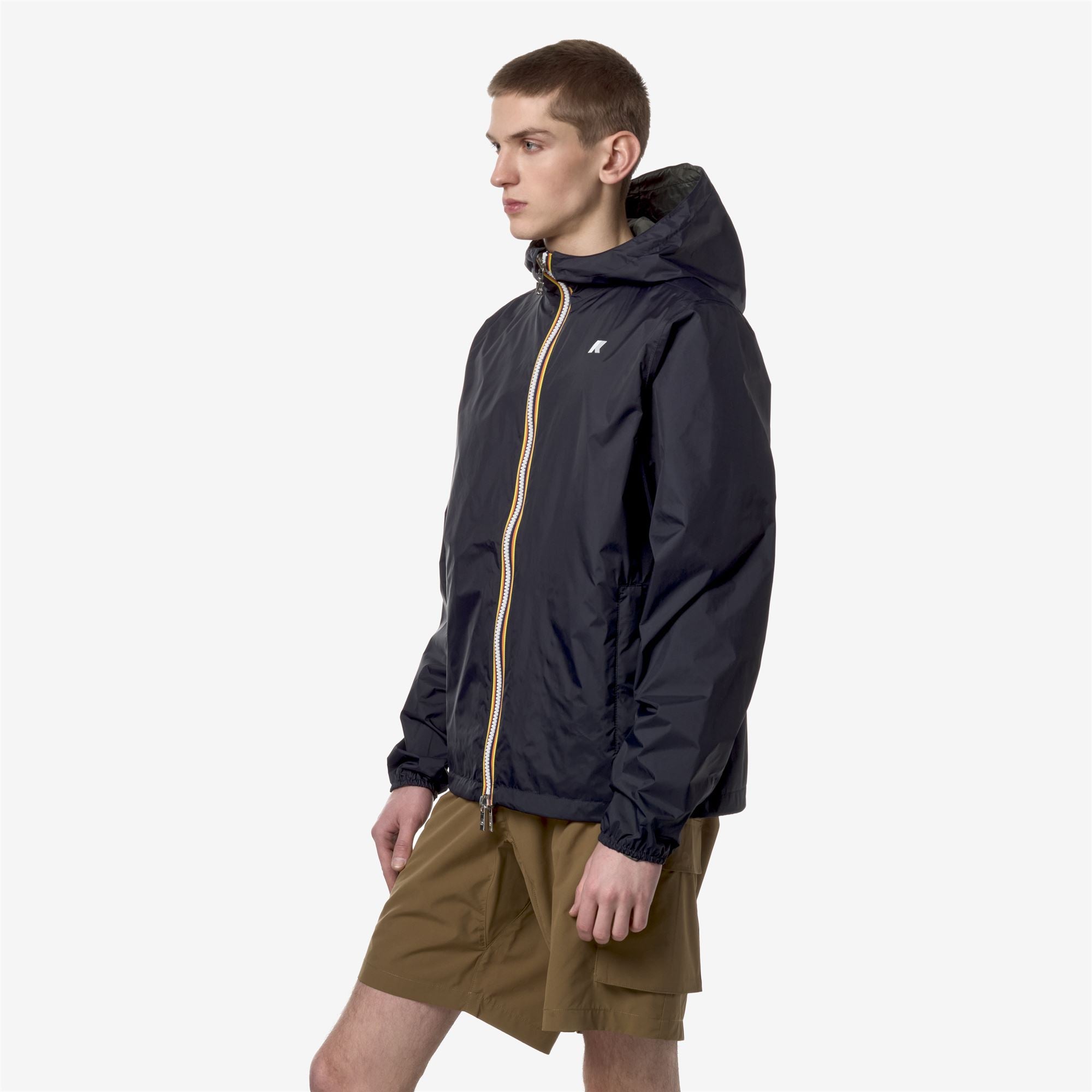 Jackets_MAN_JAKE PLUS.2 DOUBLE_Short_Blue D-Green B - Commercial 5