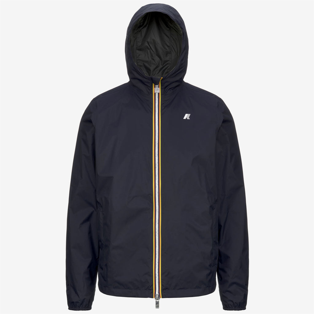 Jackets_MAN_JAKE PLUS.2 DOUBLE_Short_Blue D-Green B - Commercial 1