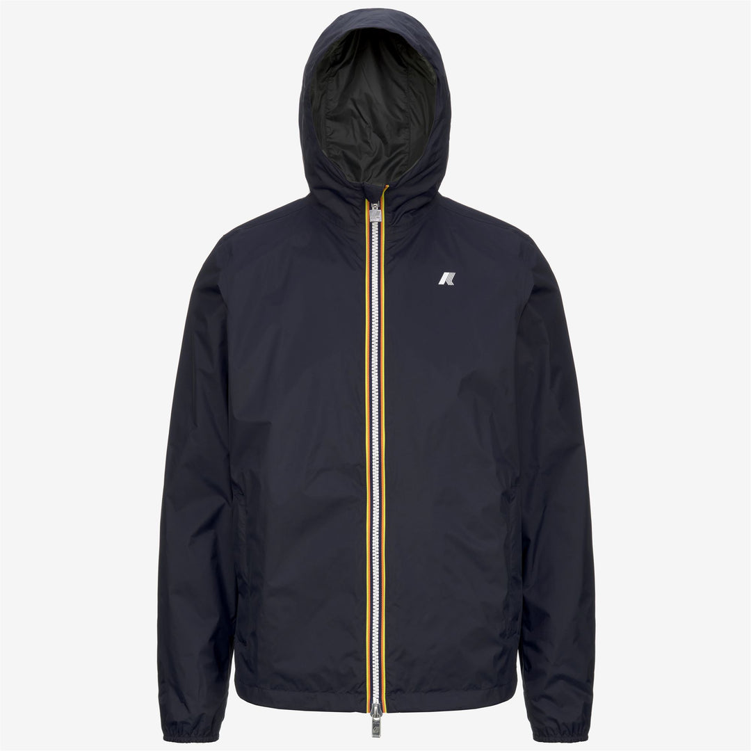 Blue Green Men's Reversible Waterproof Short Jacket main