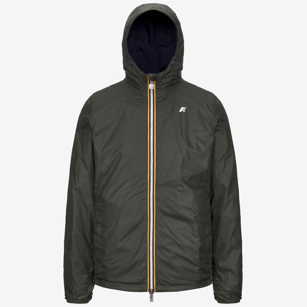 Jackets_MAN_JAKE PLUS.2 DOUBLE_Short_Blue D-Green B - Commercial 2