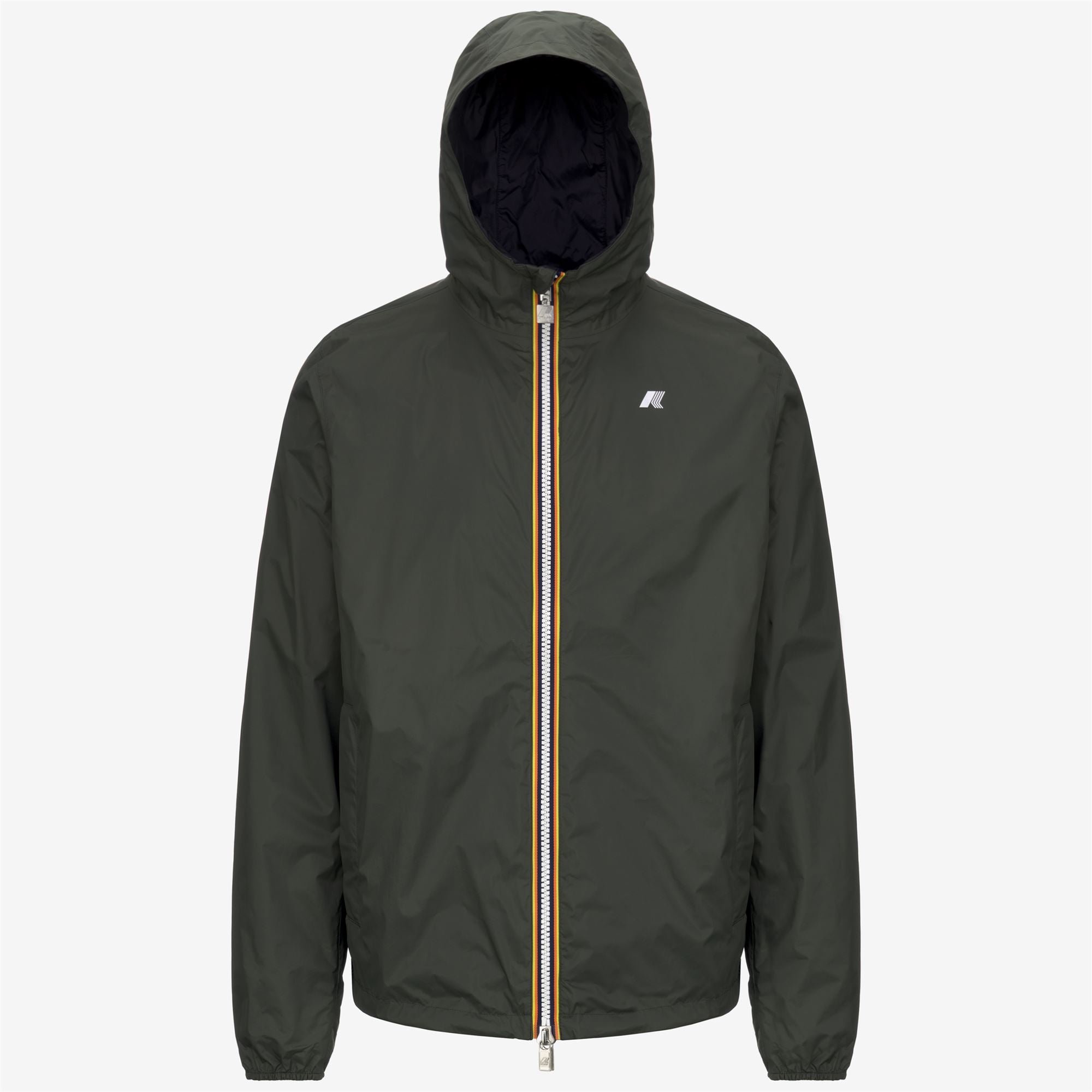 Jackets_MAN_JAKE PLUS.2 DOUBLE_Short_GREEN BLACKISH  - Black Pure - Commercial 1