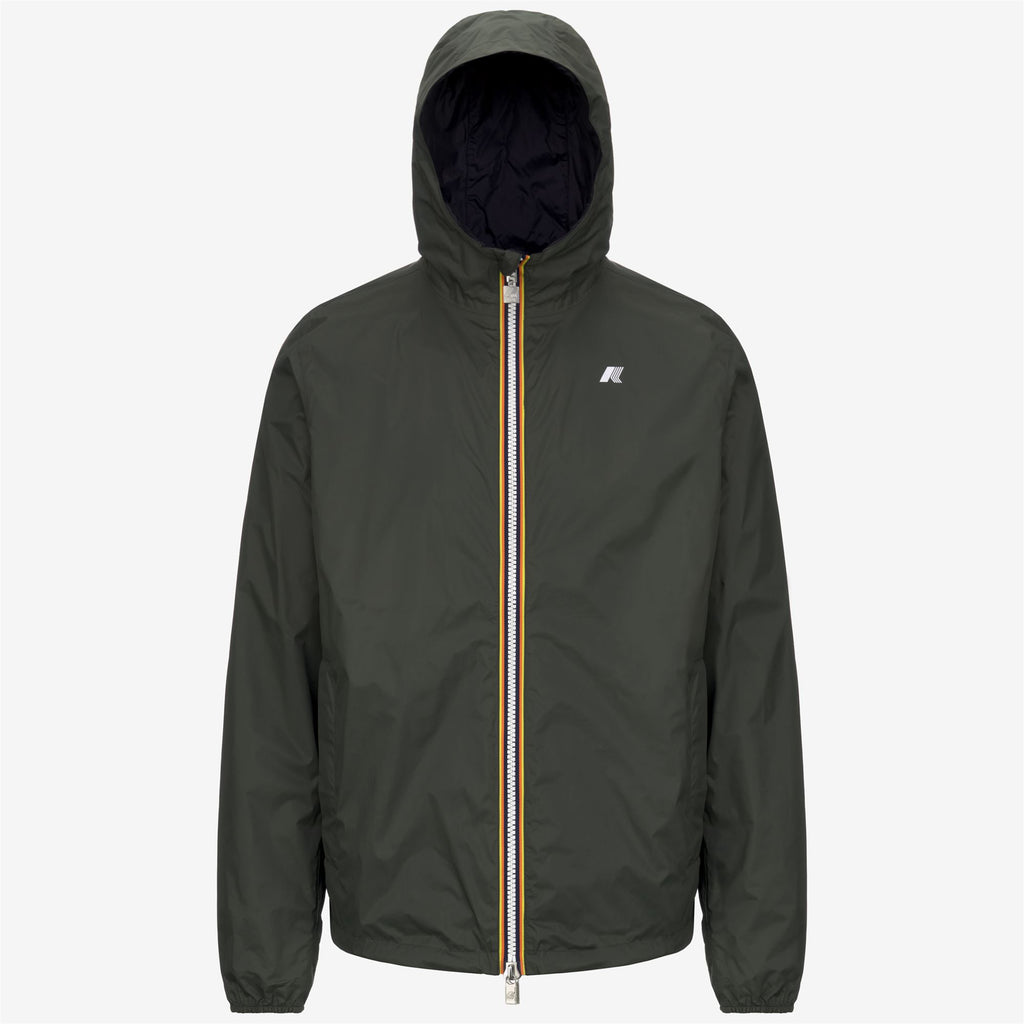 Jackets_MAN_JAKE PLUS.2 DOUBLE_Short_GREEN BLACKISH  - Black Pure - Commercial 1