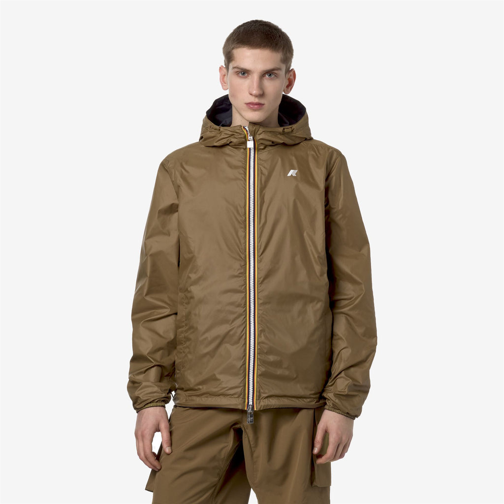 Jackets_Man_JAKE PLUS.2 DOUBLE_Short_Blue D-Brown C - Commercial 7