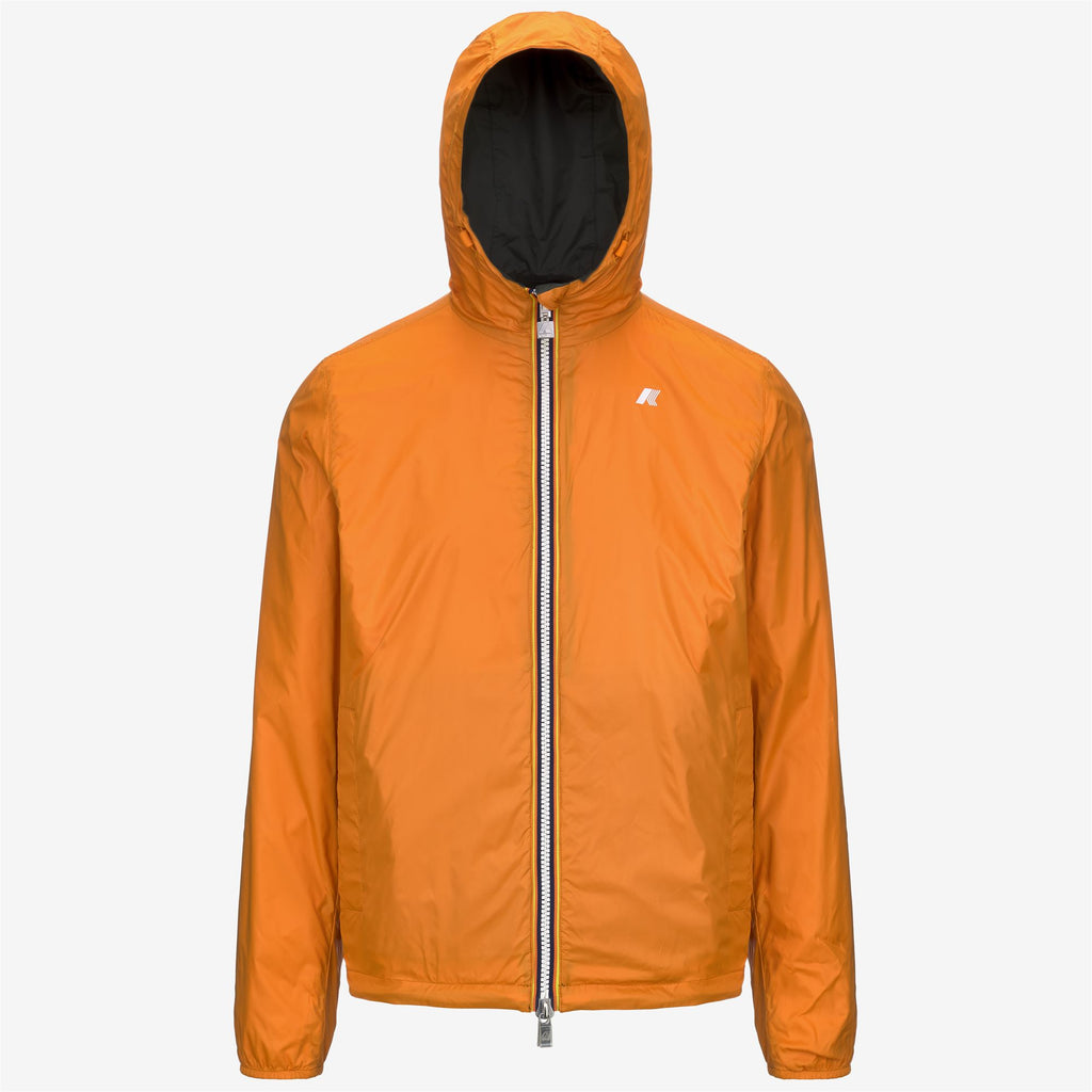 Jackets_Man_JAKE PLUS.2 DOUBLE_Short_Green B-Orange M - Commercial 2