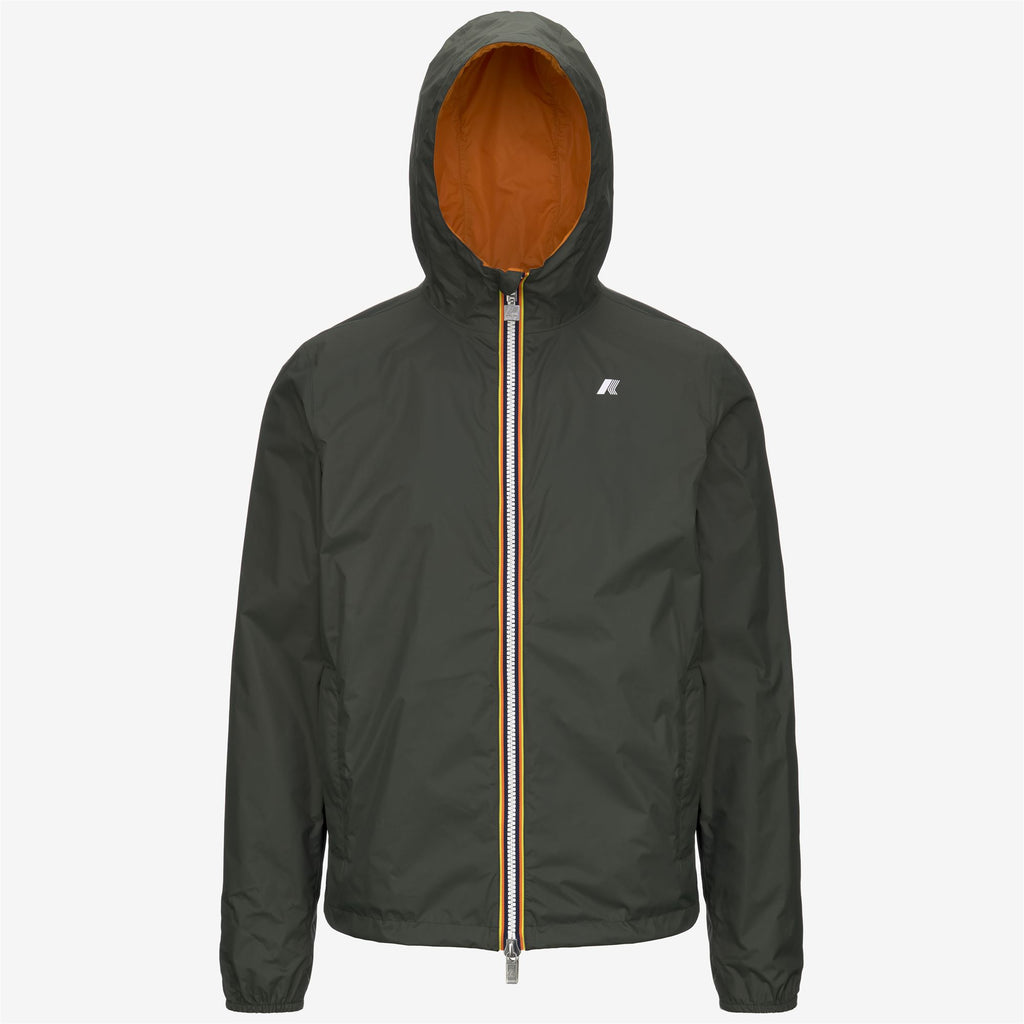 Jackets_Man_JAKE PLUS.2 DOUBLE_Short_Green B-Orange M - Commercial 1