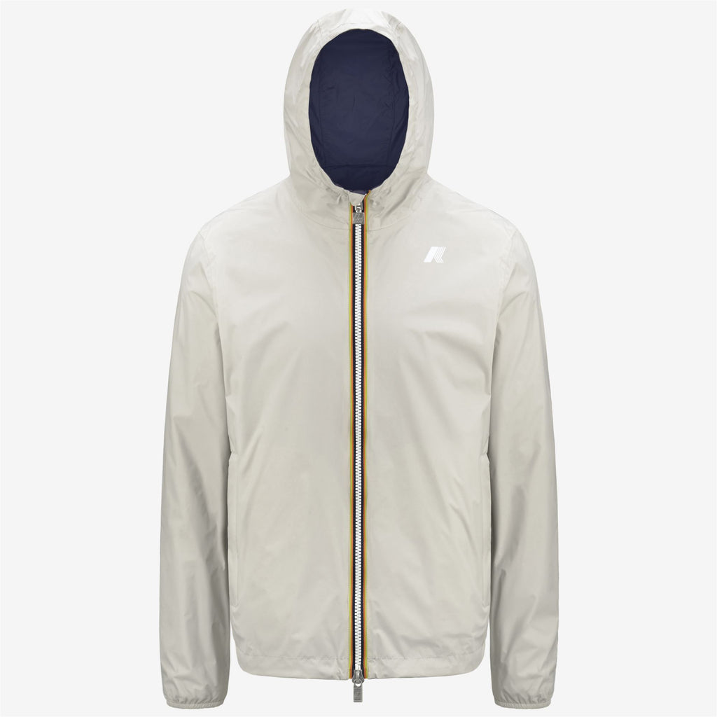 Jackets_MAN_JAKE PLUS.2 DOUBLE_Short_BEIGE LT - Blue Deep Cobalt - Commercial 1