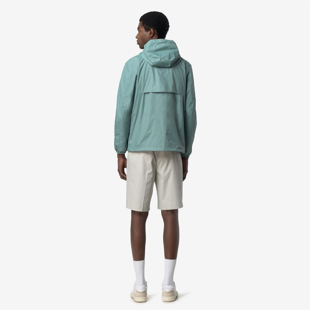 JAKE PLUS.2 DOUBLE Jackets Short Man Green Mine-BEIGE LT 02