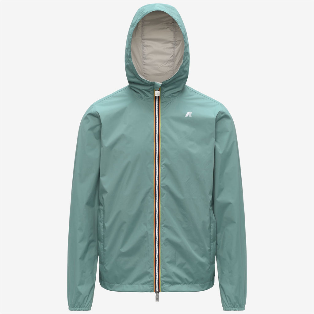 Jackets_Man_JAKE PLUS.2 DOUBLE_Short_Green Mine - BEIGE LT - Commercial 1