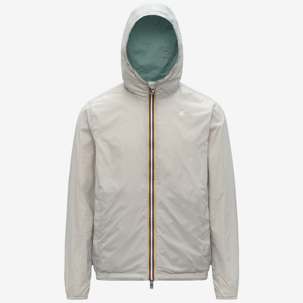 Jackets_Man_JAKE PLUS.2 DOUBLE_Short_Green Mine - BEIGE LT - Commercial 2