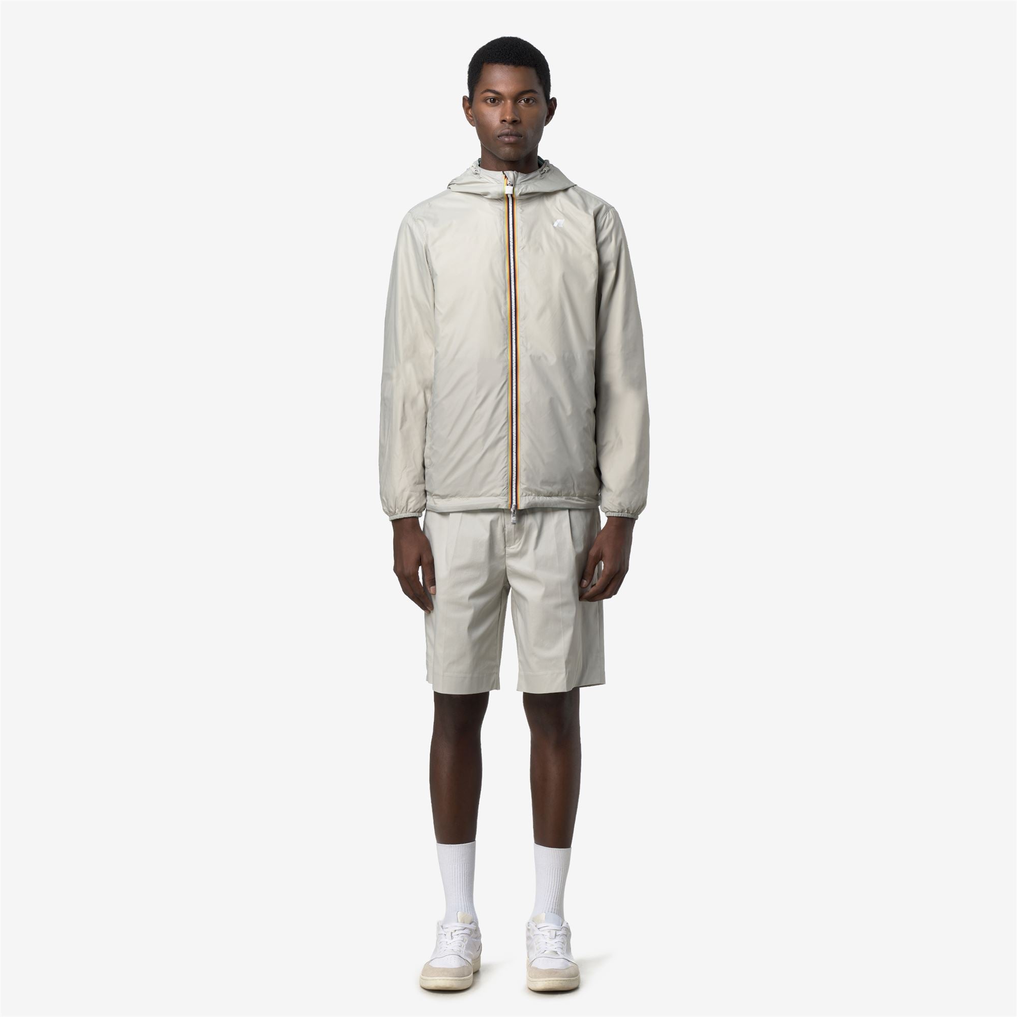 Jackets_Man_JAKE PLUS.2 DOUBLE_Short_Green Mine - BEIGE LT - Commercial 7