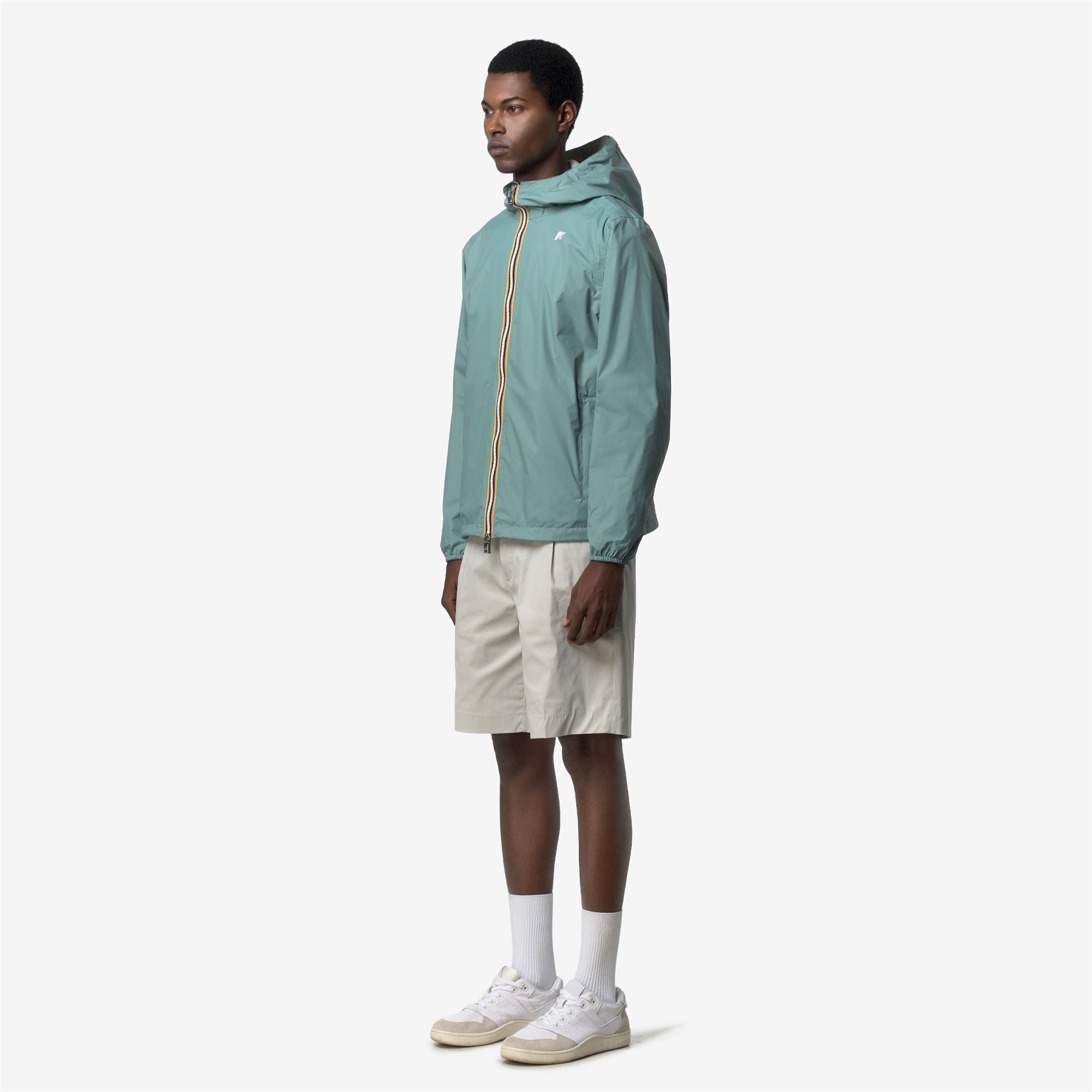 Jackets_Man_JAKE PLUS.2 DOUBLE_Short_Green Mine - BEIGE LT - Commercial 5