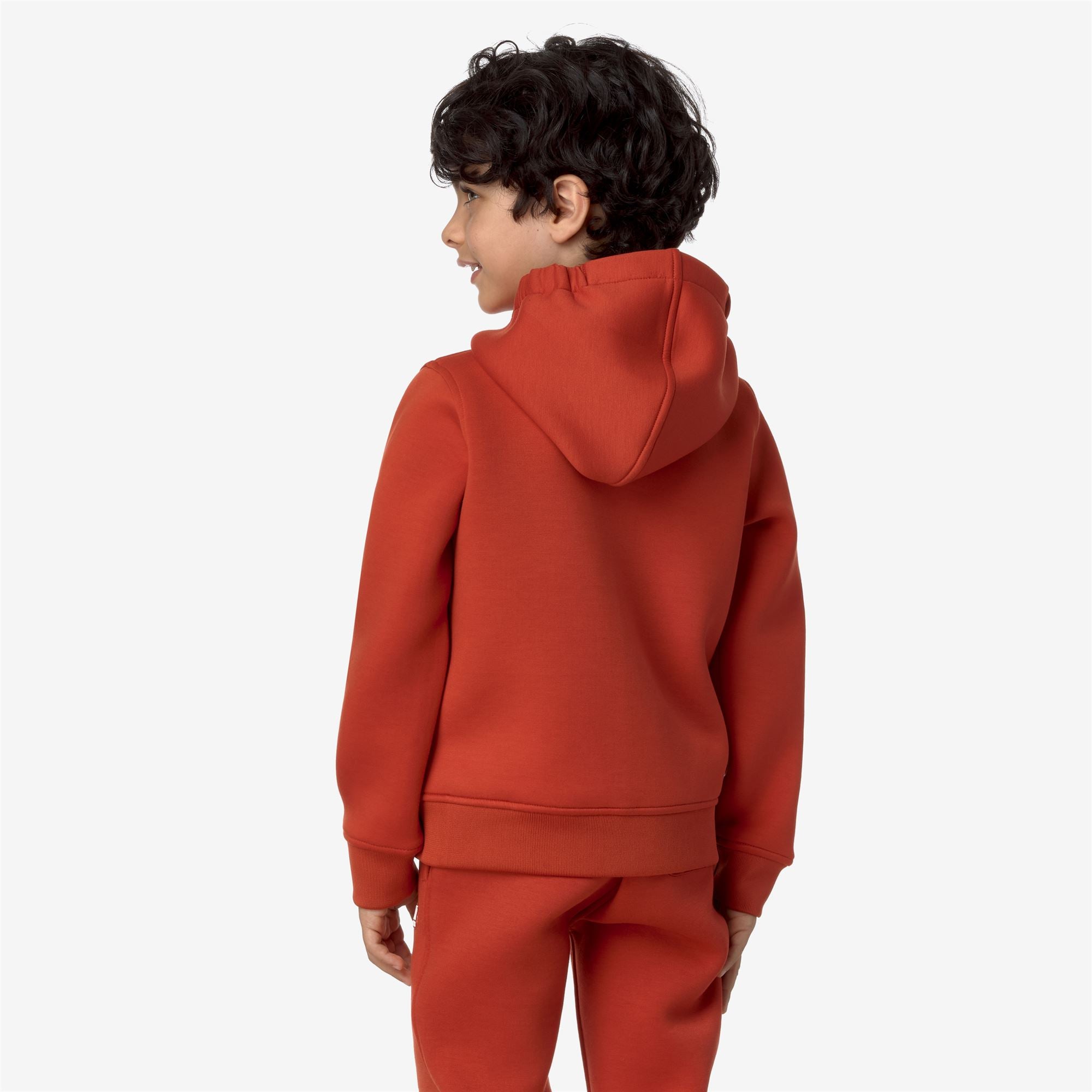 Fleece_BOY_P. BERENGER SPACER_Jacket_Red Pompeian - Commercial 6