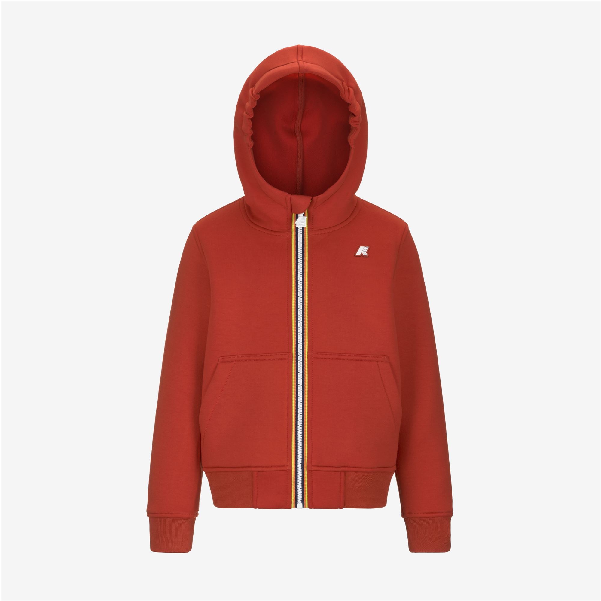 Fleece_BOY_P. BERENGER SPACER_Jacket_Red Pompeian - Commercial 1