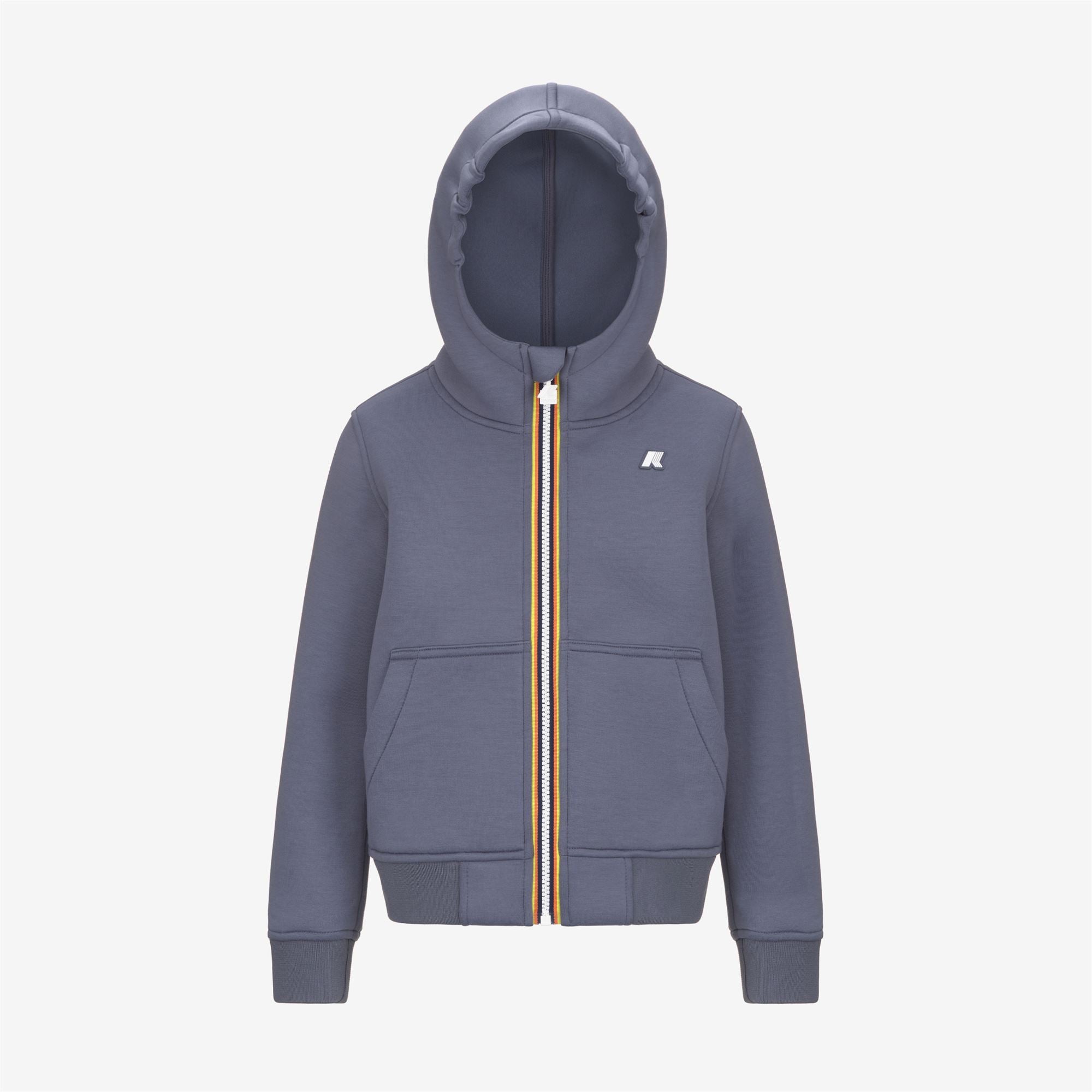 Fleece_BOY_P. BERENGER SPACER_Jacket_Grey Blue Avio - Commercial 1