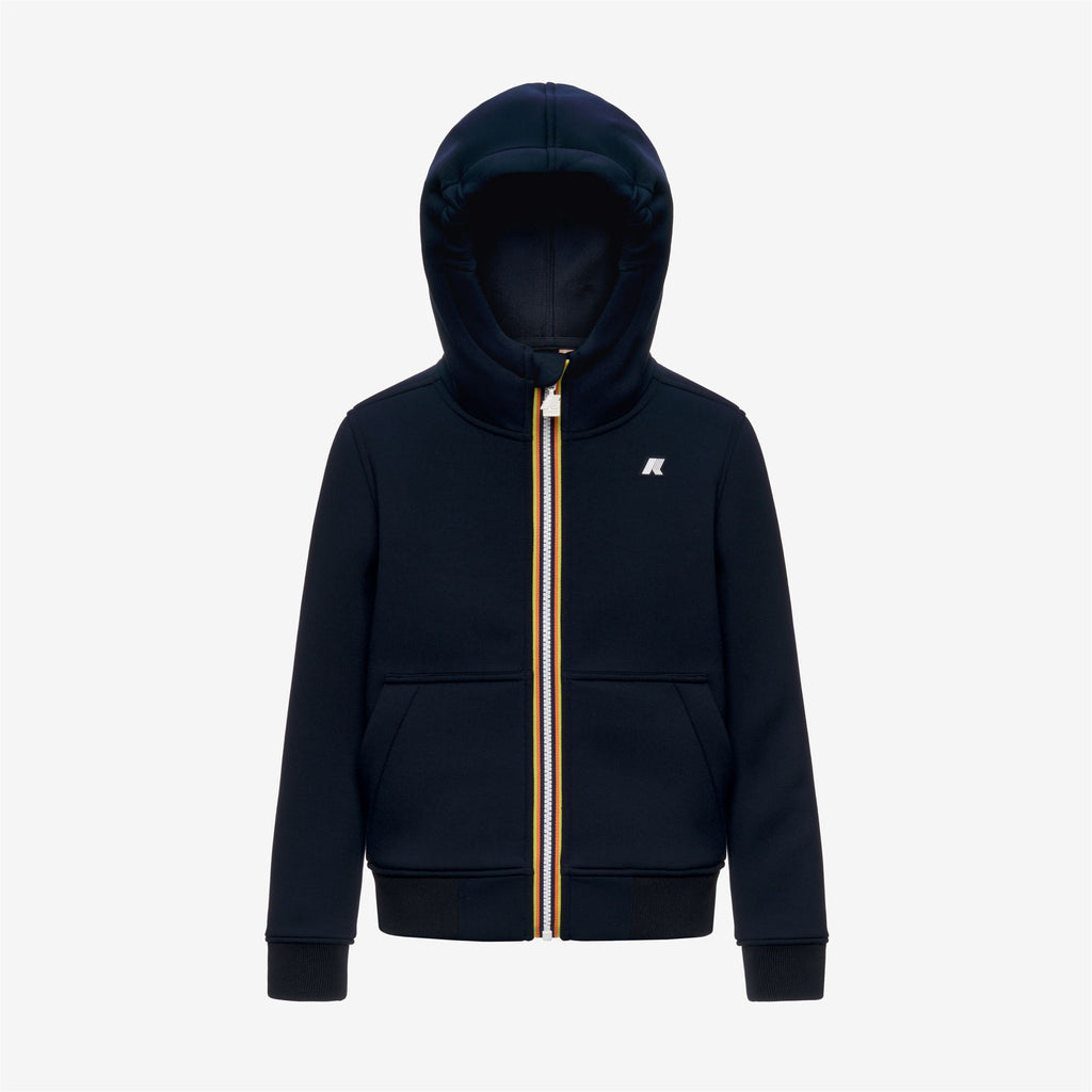 Fleece_BOY_P. BERENGER SPACER_Jacket_Blue Depth - Commercial 1