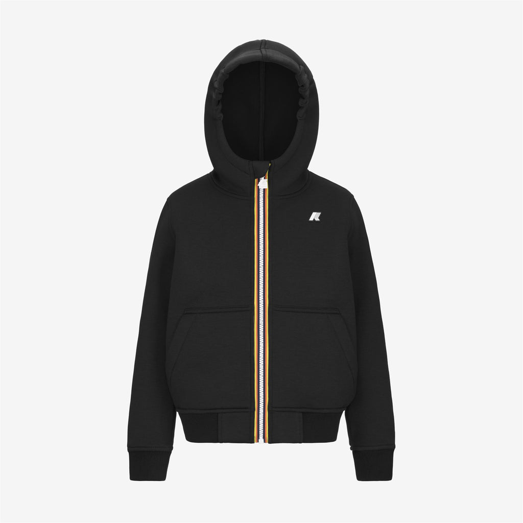 Fleece_BOY_P. BERENGER SPACER_Jacket_Black Pure - Commercial 1