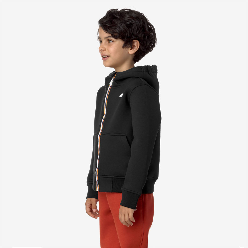 Fleece_BOY_P. BERENGER SPACER_Jacket_Black Pure - Commercial 5