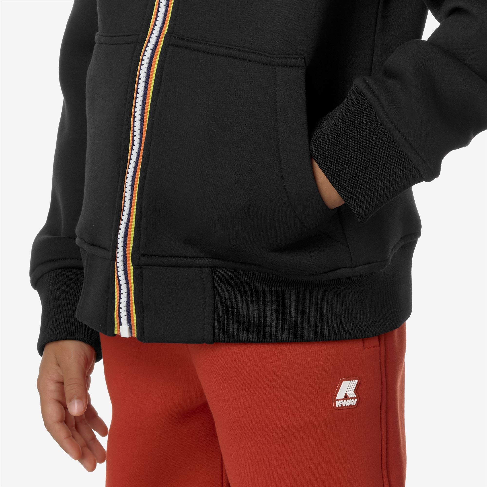Fleece_BOY_P. BERENGER SPACER_Jacket_Black Pure - Commercial 7