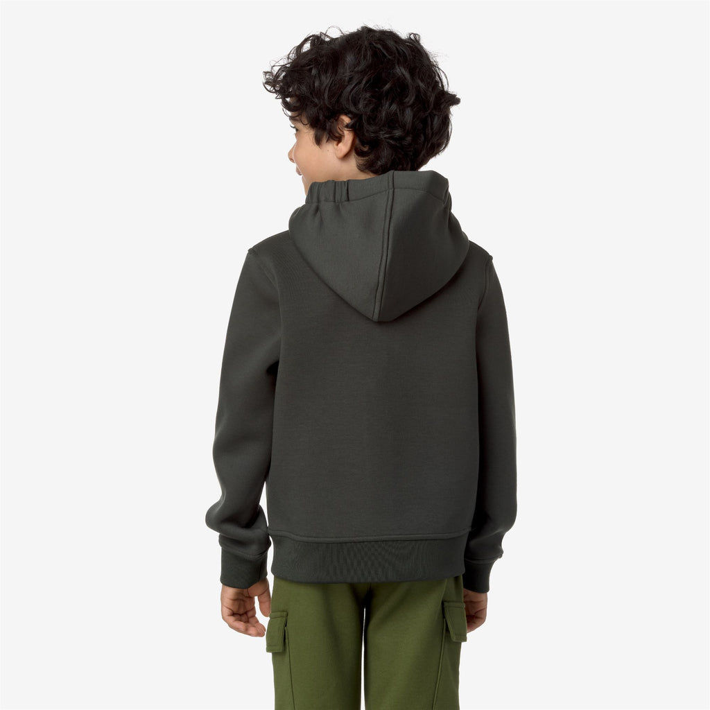 Fleece_BOY_P. BERENGER SPACER_Jacket_GREEN BLACKISH - Commercial 6