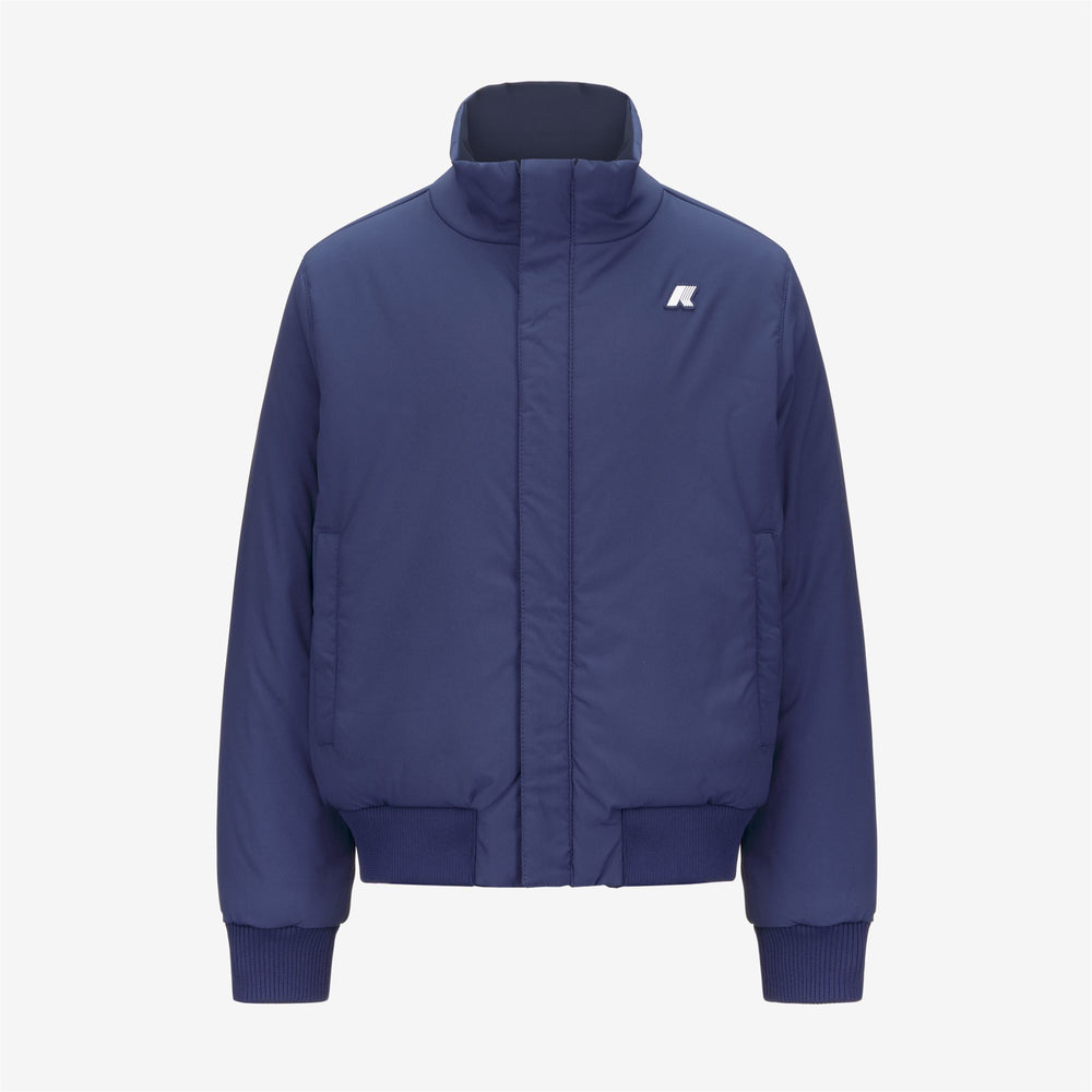 Blue boys' Reversible Mid-Season Jacket with Insulation 02